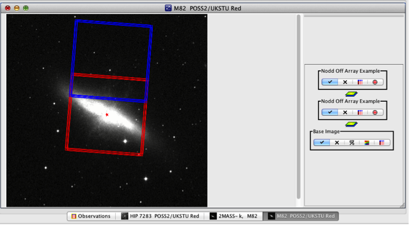 SSPOT screen shot of a “Nod Off Array” observation