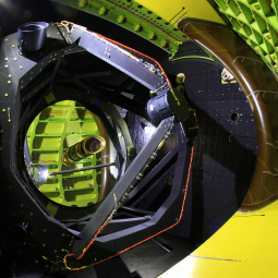 SOFIA telescope inside cavity