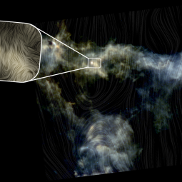 Lupus I cloud complex with inset showing HAWC+ total intensity image of IRAS 15398-3359