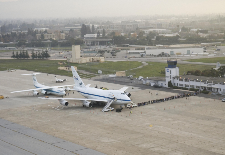 SOFIA and Kuiper Airborne Observatory at NASA Ames